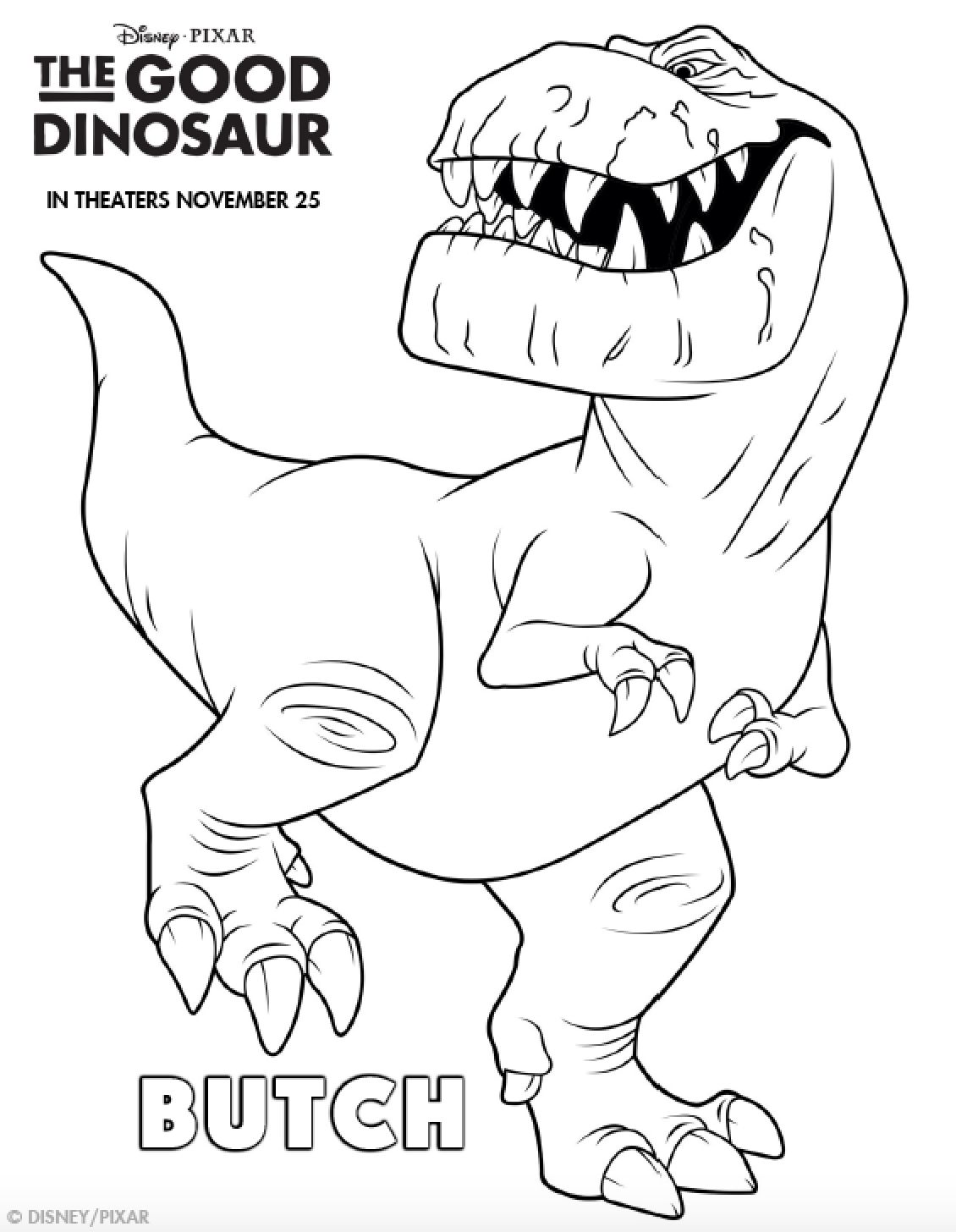 The Good Dinosaur Coloring Pages Simply Being Mommy