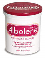 albolene-scented