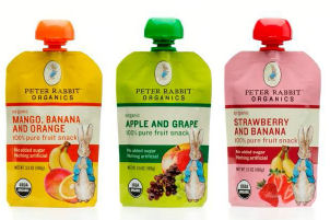 peter rabbit organics fruit pouch