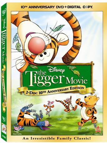 The tigger movie 10th anniversary dvd + digital copy review