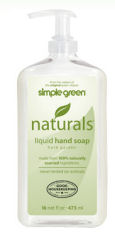 simple green hand soap