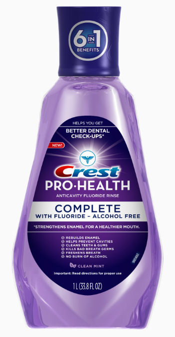 crest complete rinse