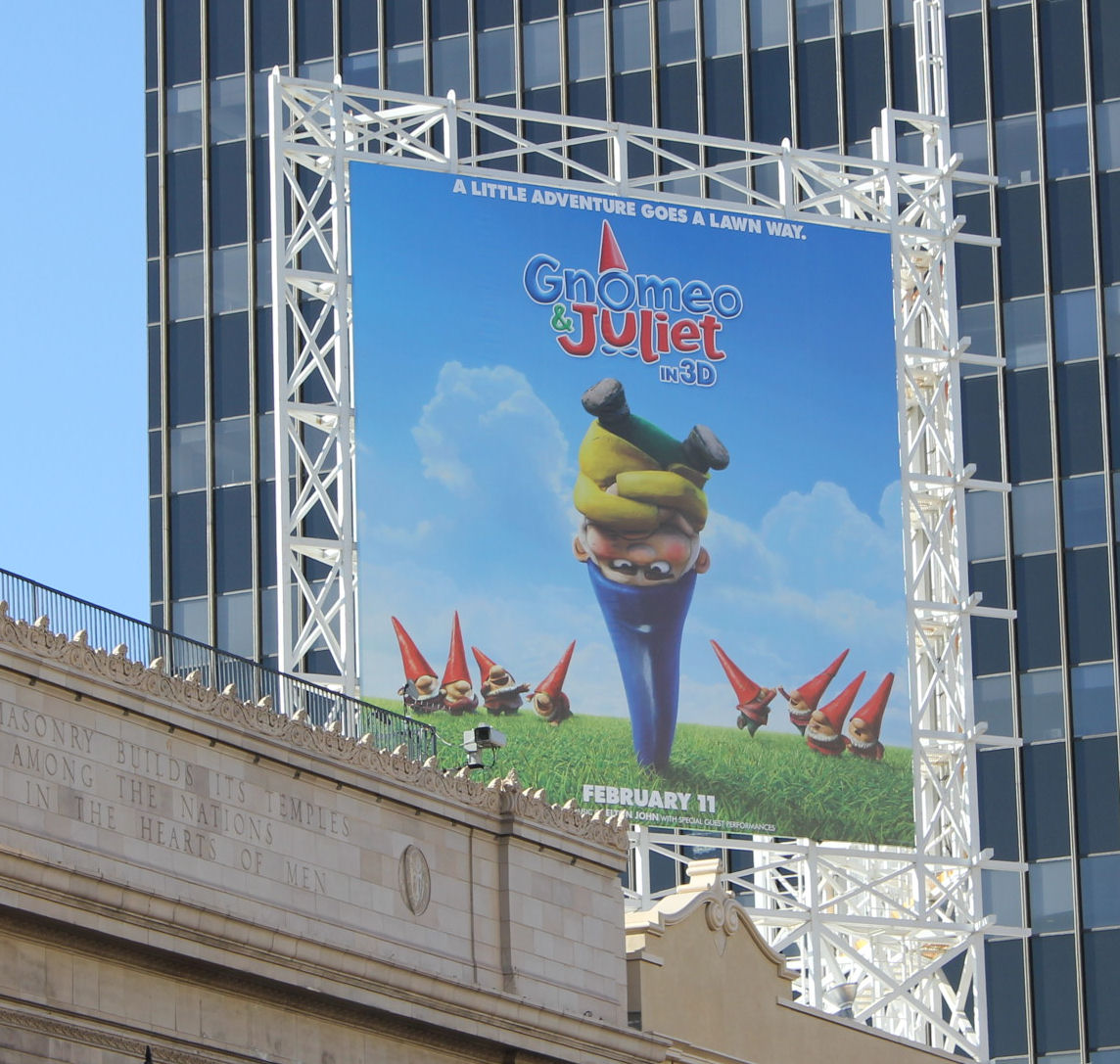 Gnomeo and Juliet Billboard
