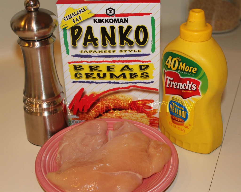 Panko Mustard Chicken recipe