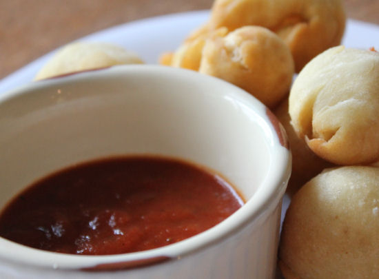 fried pizza balls