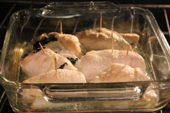 spinach stuffed chicken breasts recipe