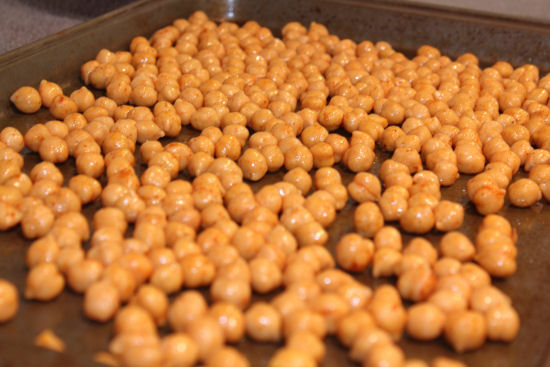 baked garbanzo beans recipe