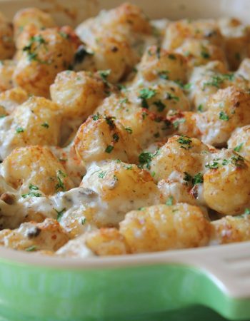 This Easy Tater Tot Casserole recipe is the perfect solution for those busy nights you don't have a lot of time to cook.