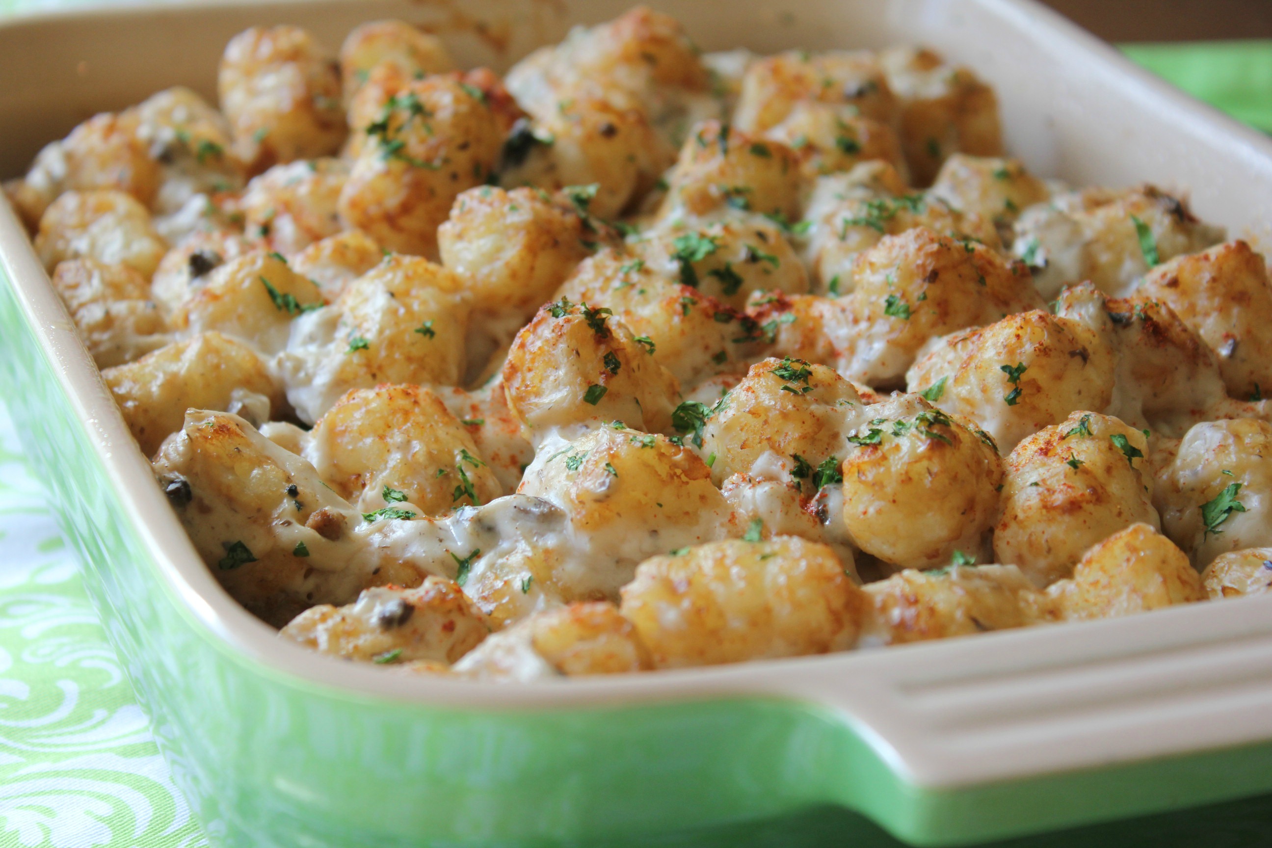 tater tot casserole recipe with ground beef