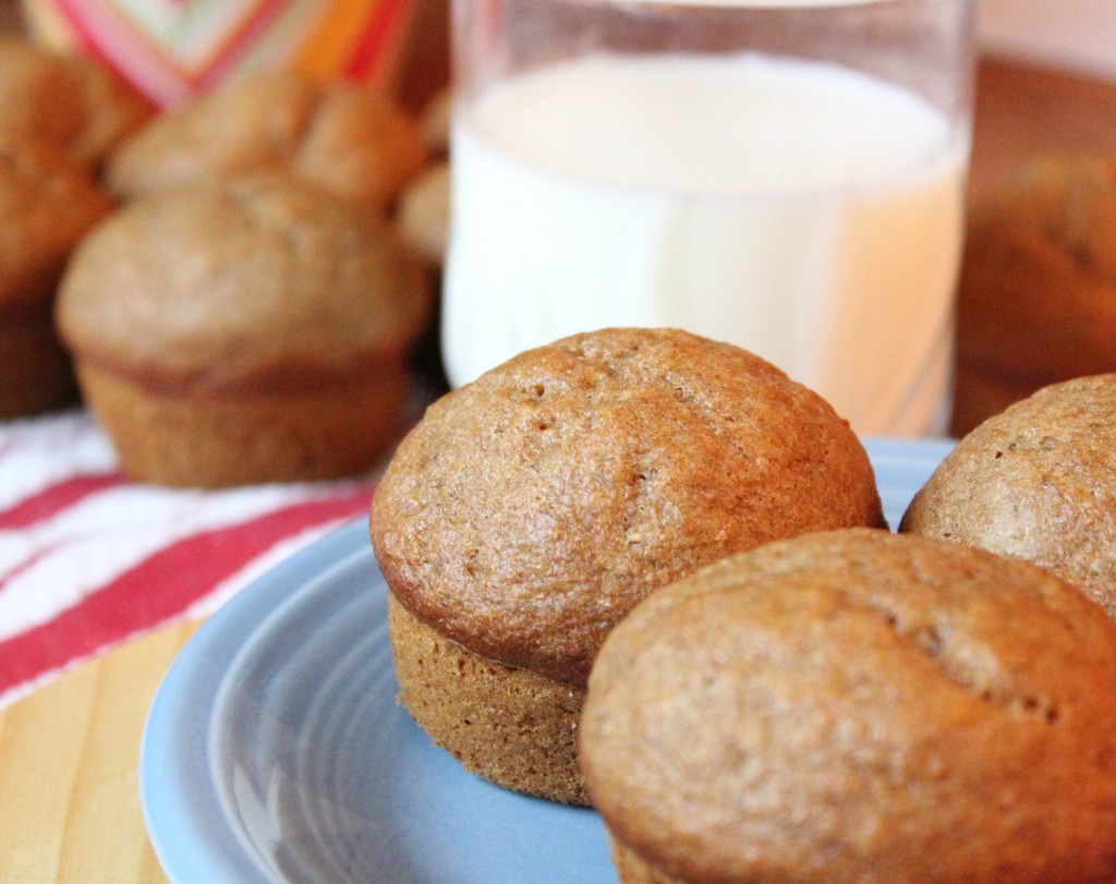 whole wheat banana bread muffin recipe