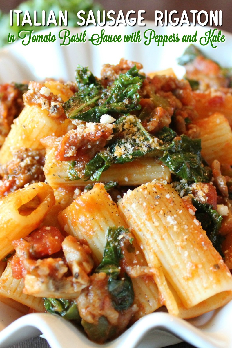 italian sausage rigatoni