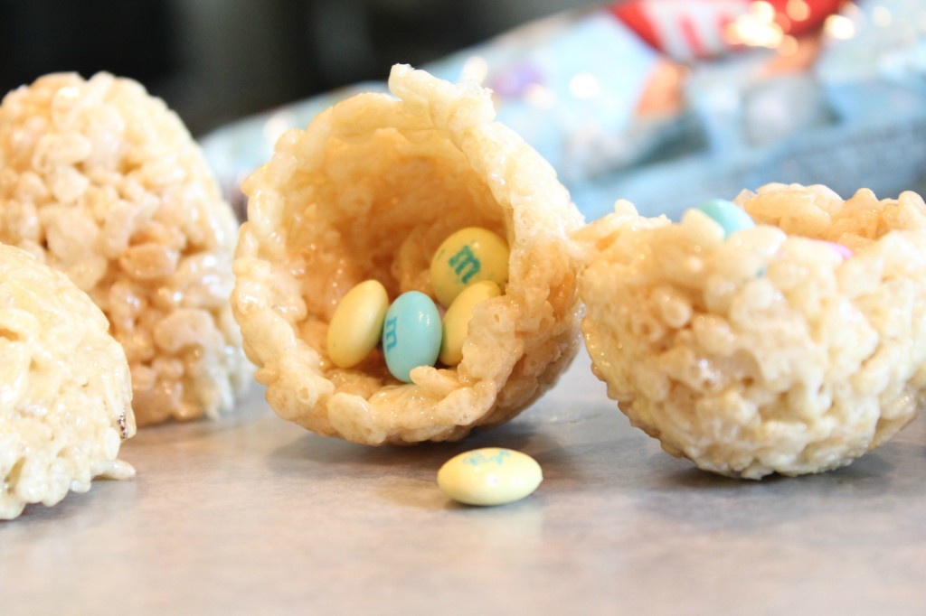 Rice Krispies Hidden Surprise Easter Egg Treats