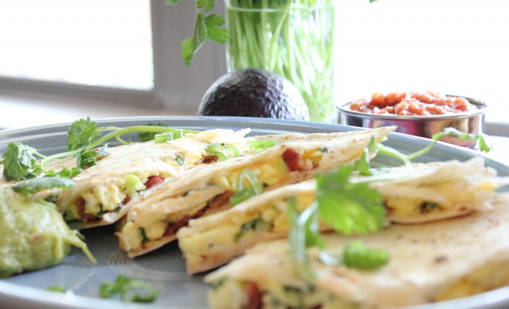 easy breakfast quesadilla recipe