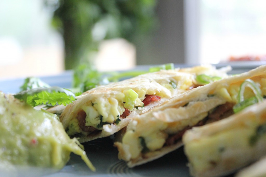 easy breakfast quesadilla recipe