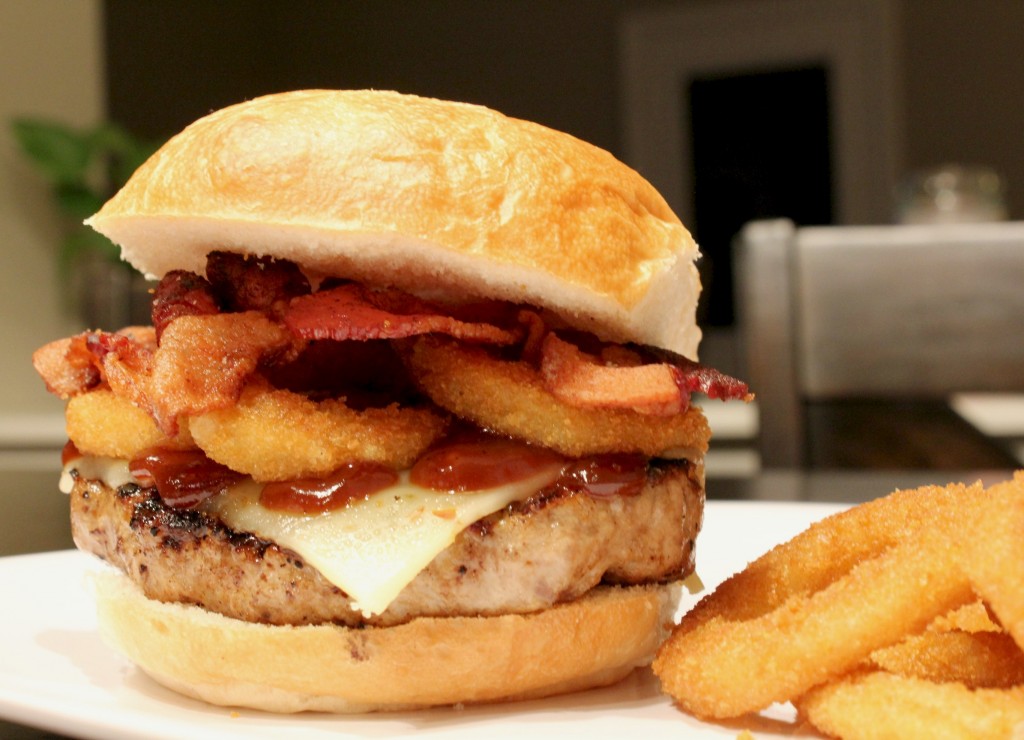 italian texas bbq burger