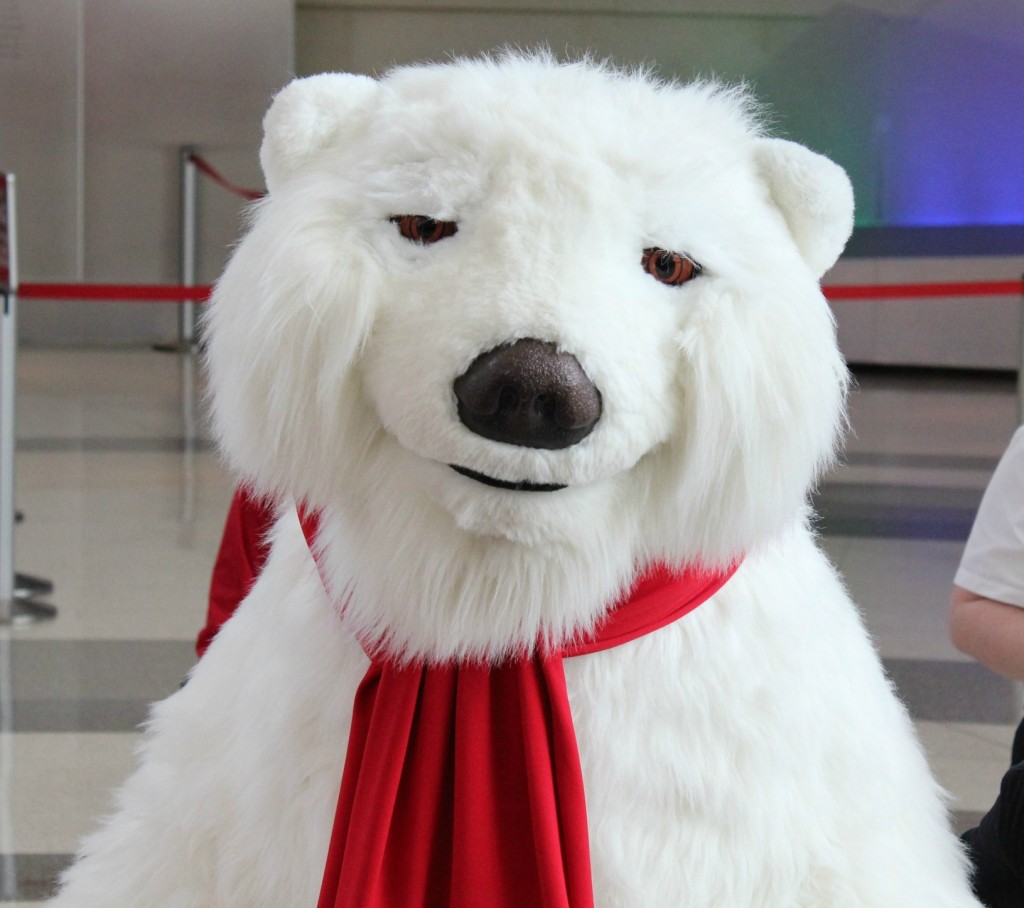 coca cola polar bear