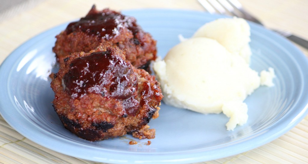 mini barbeque meatloaf