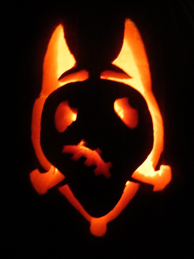 frankenweenie sparky jack o lantern