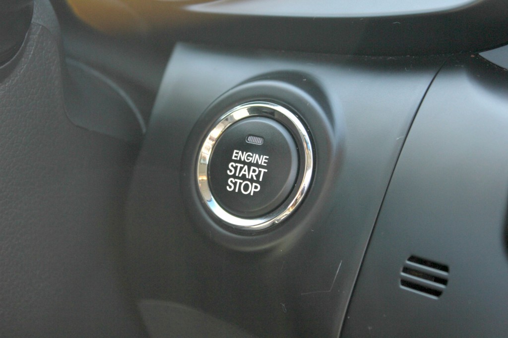 engine start button on kia