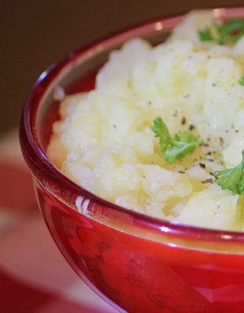 Garlic Mashed Potatoes and Cauliflower recipe