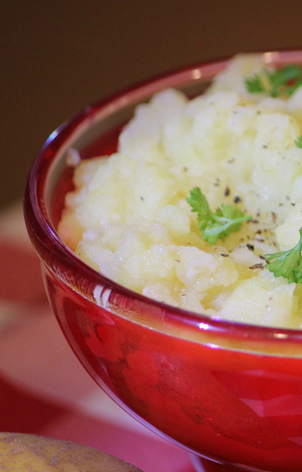 Garlic Mashed Potatoes and Cauliflower recipe