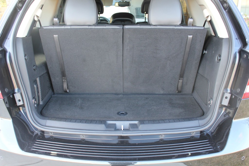 Cargo space in dodge journey