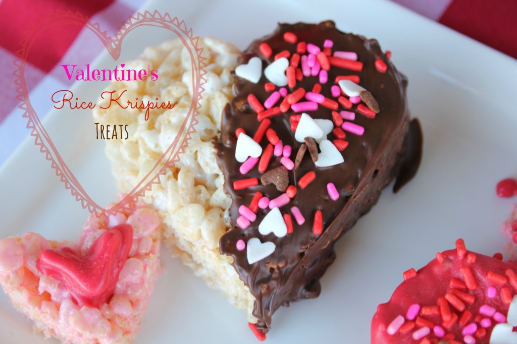 These Valentine's Rice Krispies Treats are just perfect for the holiday of love. Dontcha' think?