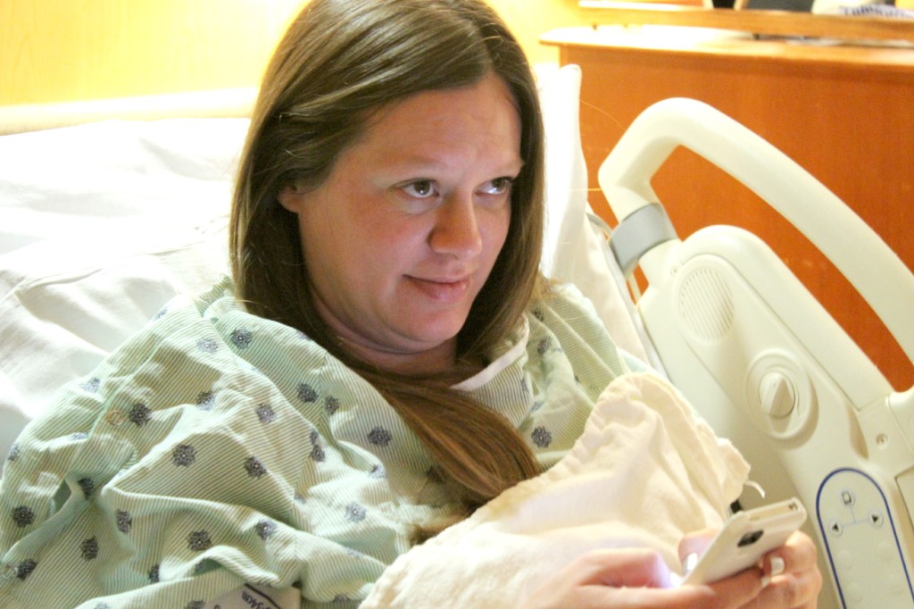 crystal in labor