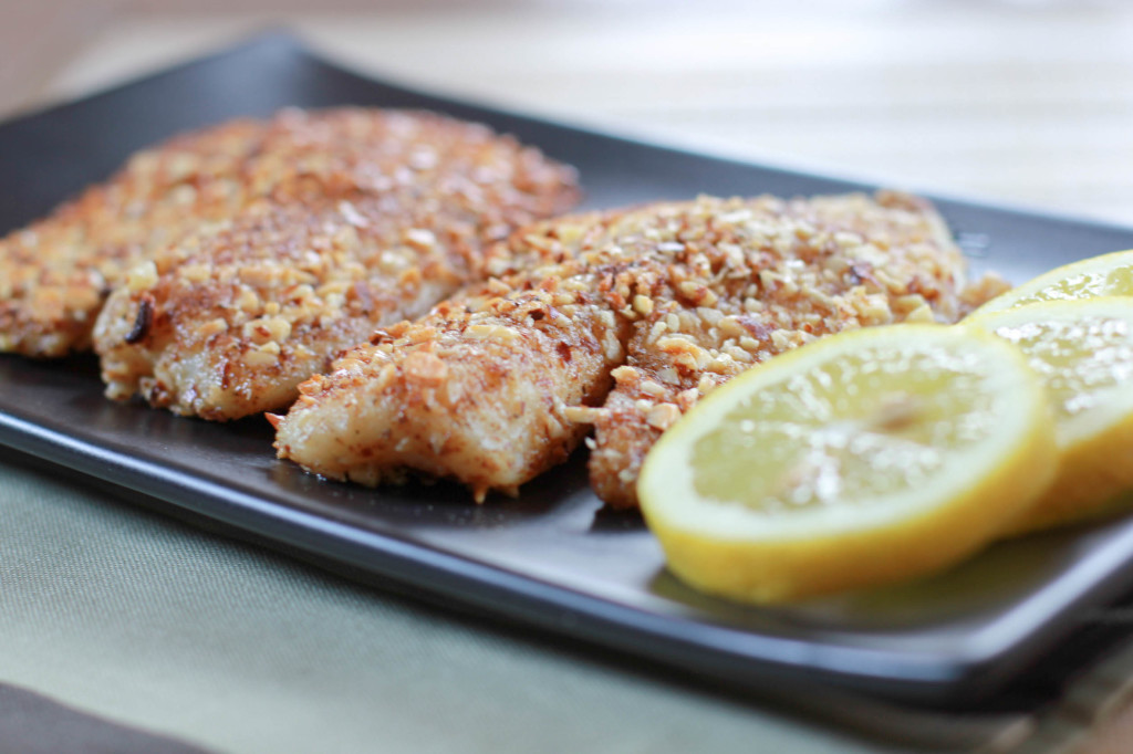 almond crusted tilapia recipe