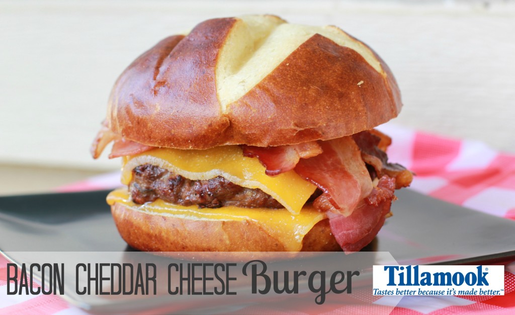 bacon cheddar cheese burger