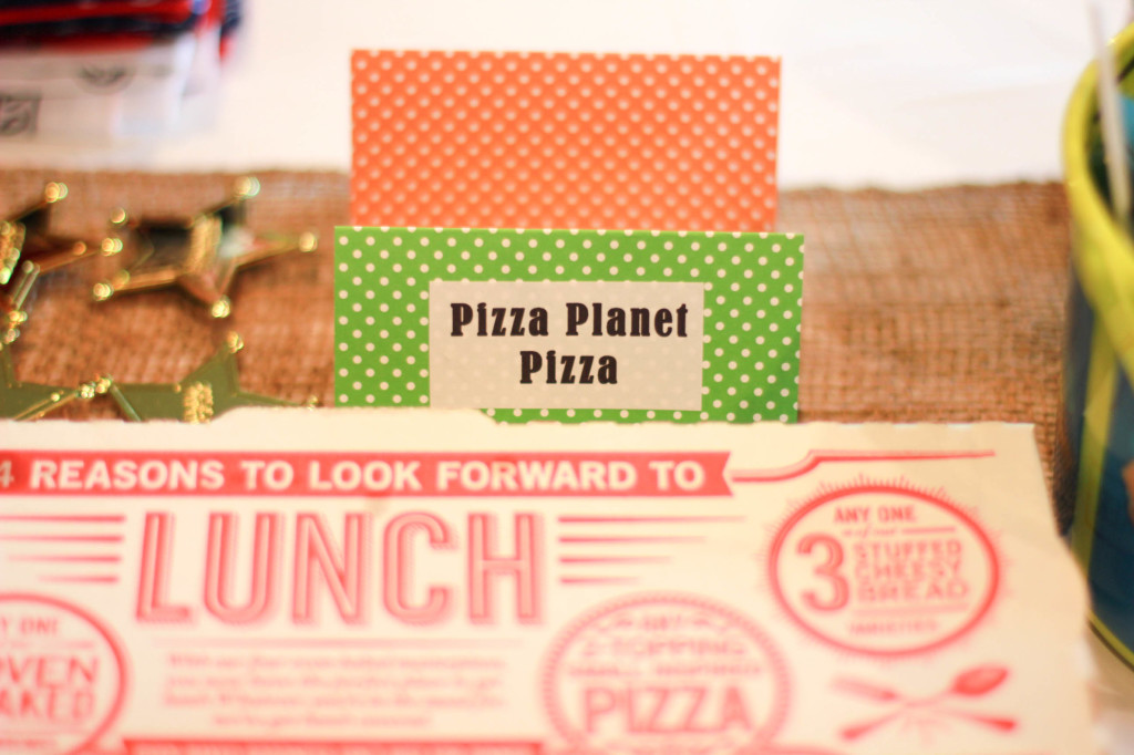 pizza planet pizza for toy story party