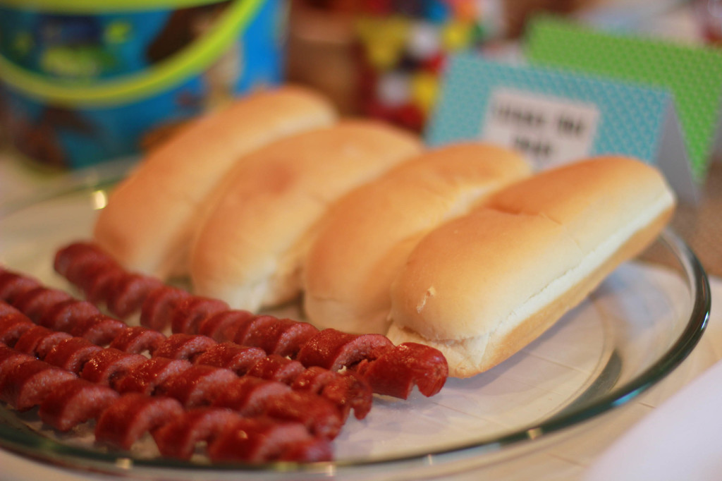 slinky hot dogs for toy story party