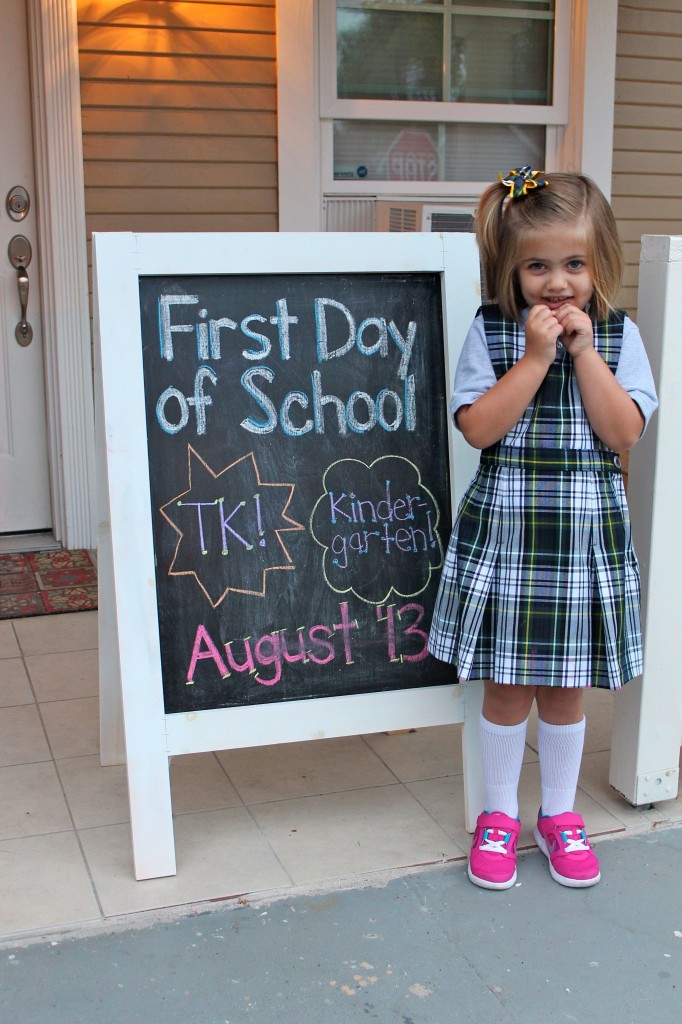 Harper 1st Day of School