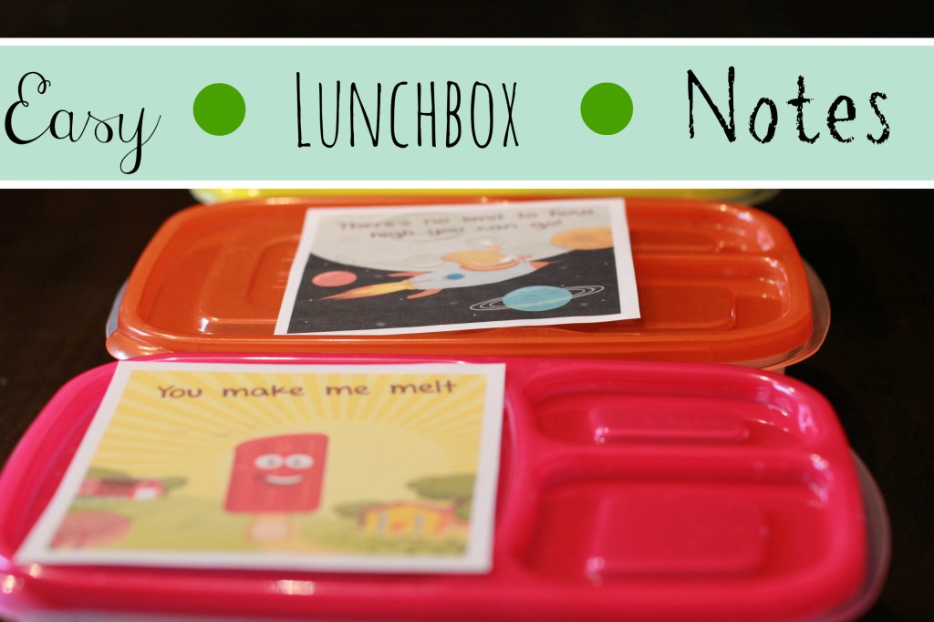 easy lunchbox notes