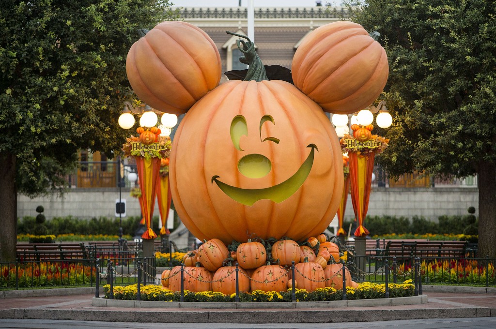 Halloween at the Disneyland resort