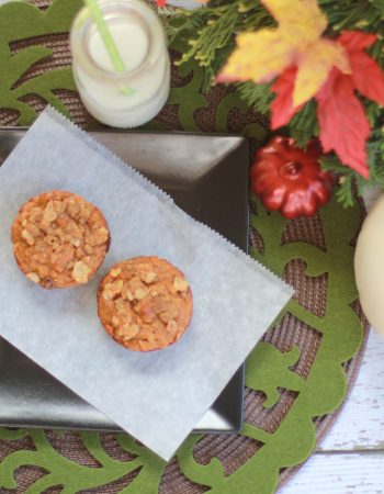 streusel topped pumpkin muffins recipe