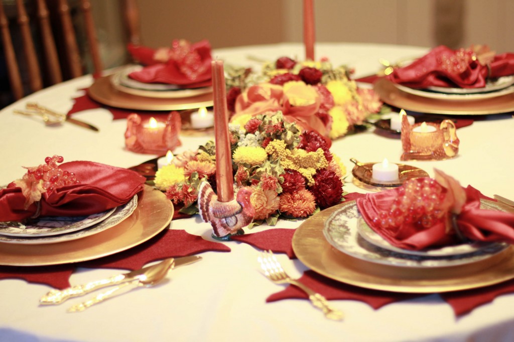 thanksgiving tablescape