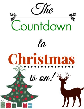 The Countdown to Christmas