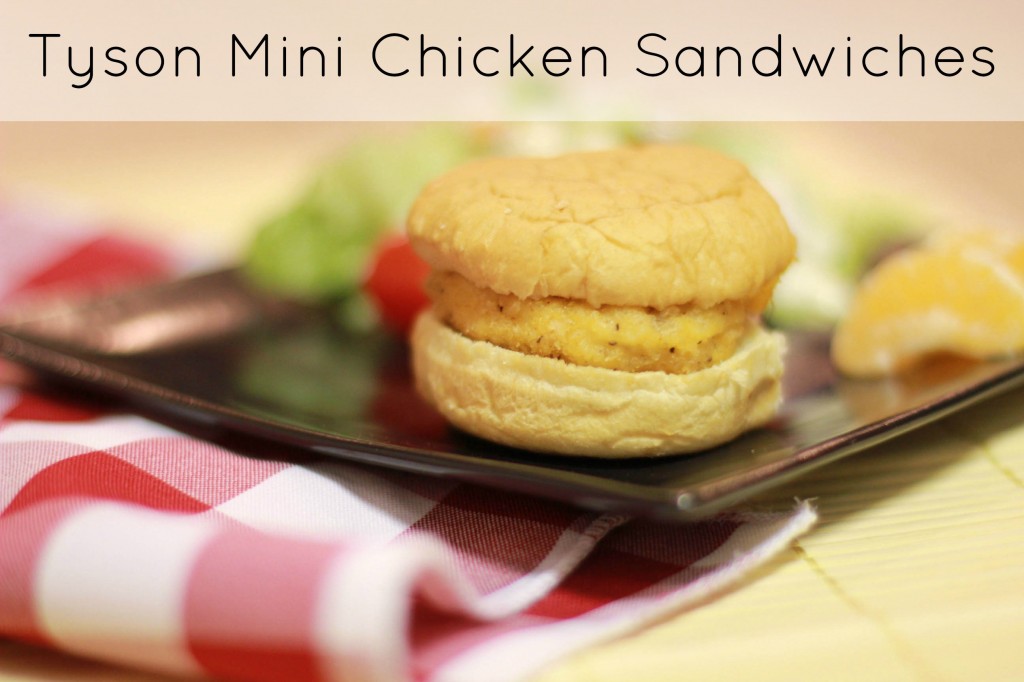 tyson mini chicken sandwich