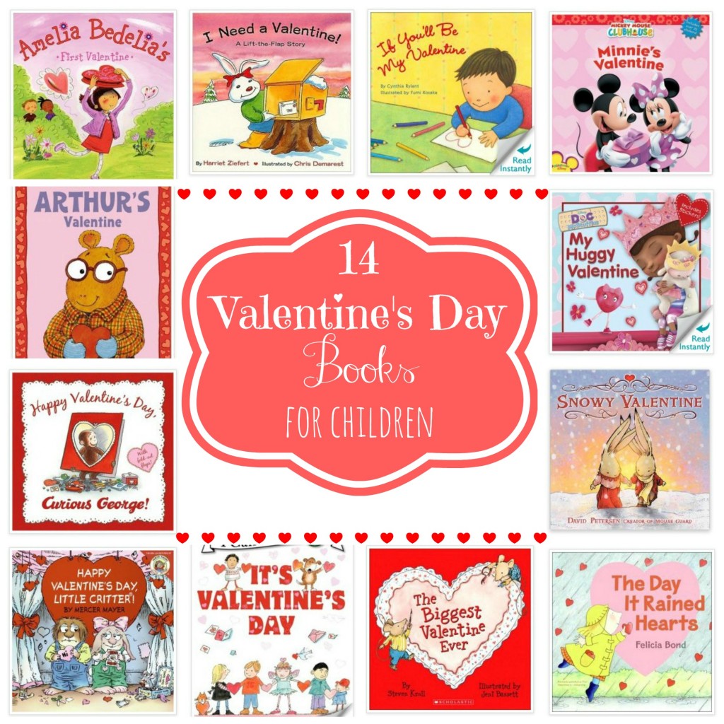 There are hundreds of books about Valentine's Day, but I chose just a few to highlight. Here are 14 Valentine's Day Books for Children to add this year.