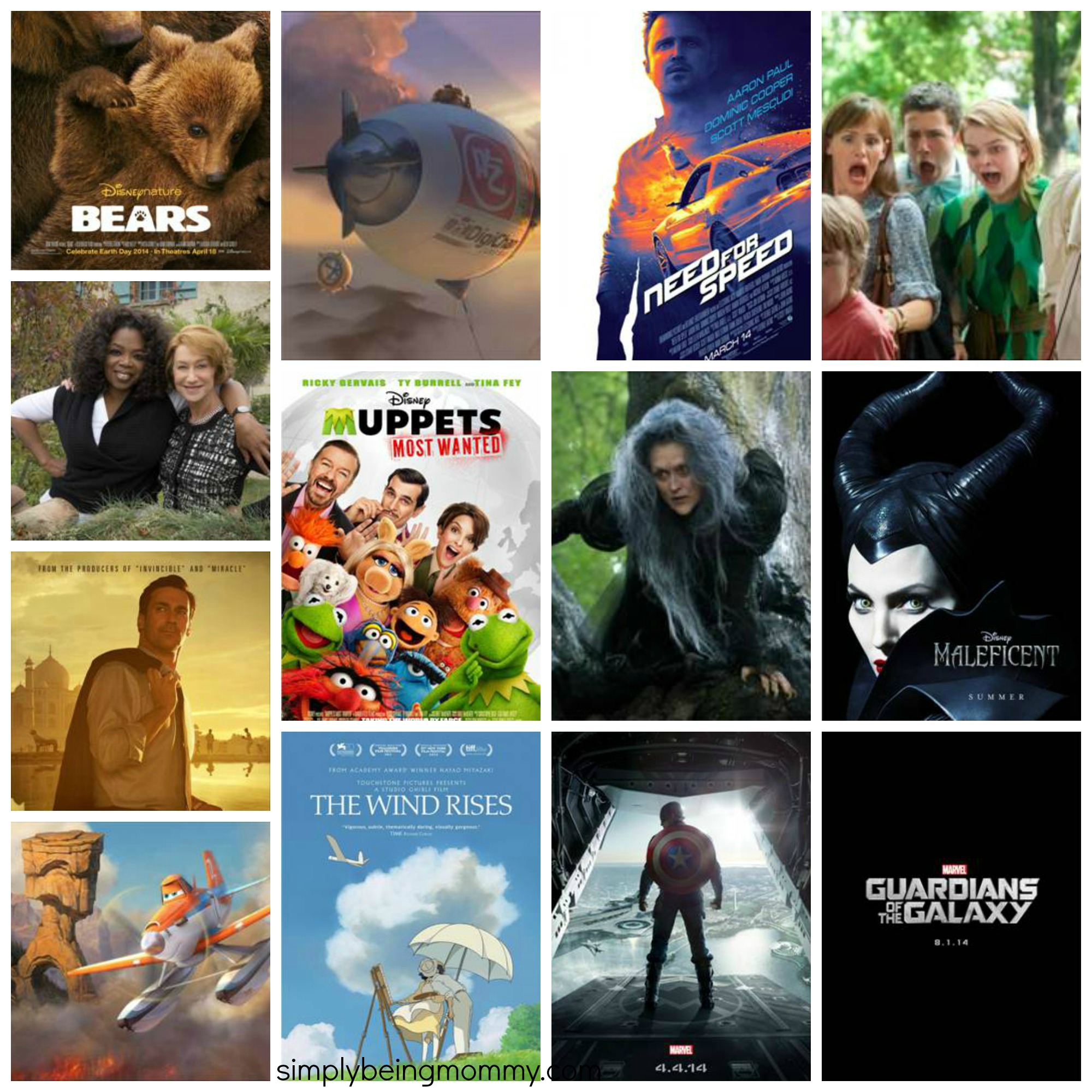 2014 Walt Disney Studios Motion Pictures Slate | Simply Being Mommy