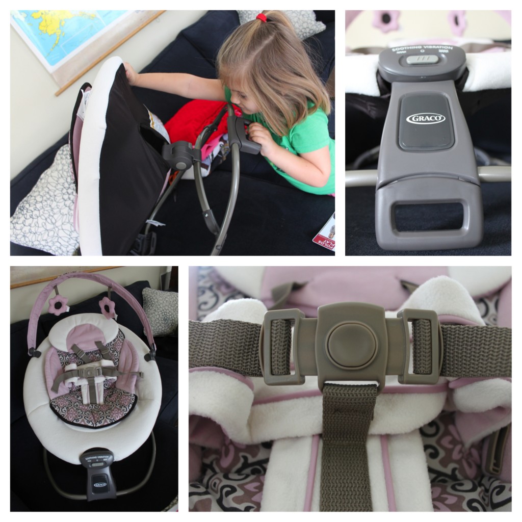 Graco duet rocker outlet and baby seat