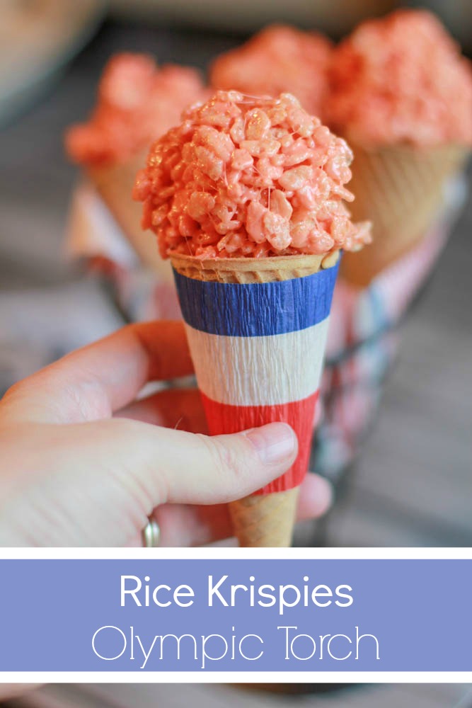rice krispies olympic torch