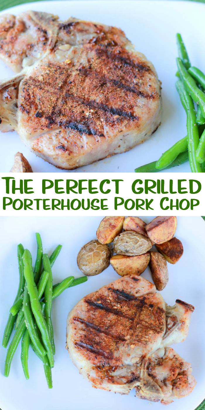 Making the perfect grilled Porterhouse pork chop is easier than you probably think. See how easy it is to cook this cut of pork on the grill.