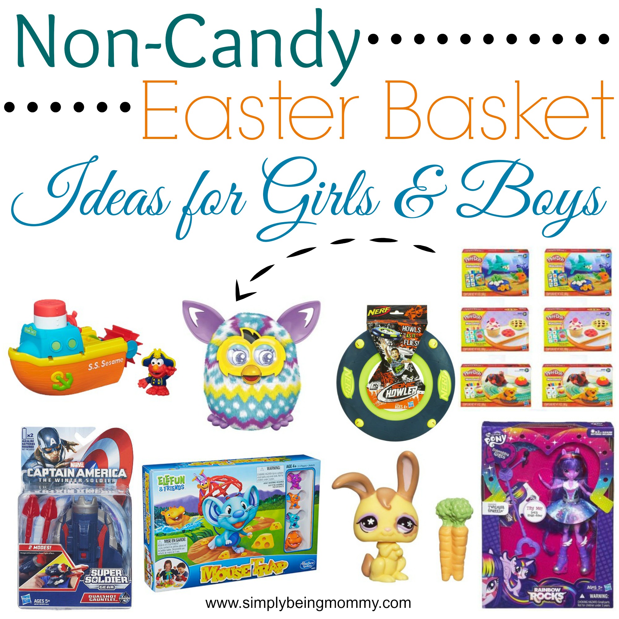 Non-Candy Easter Basket Fillers for Boys & Girls