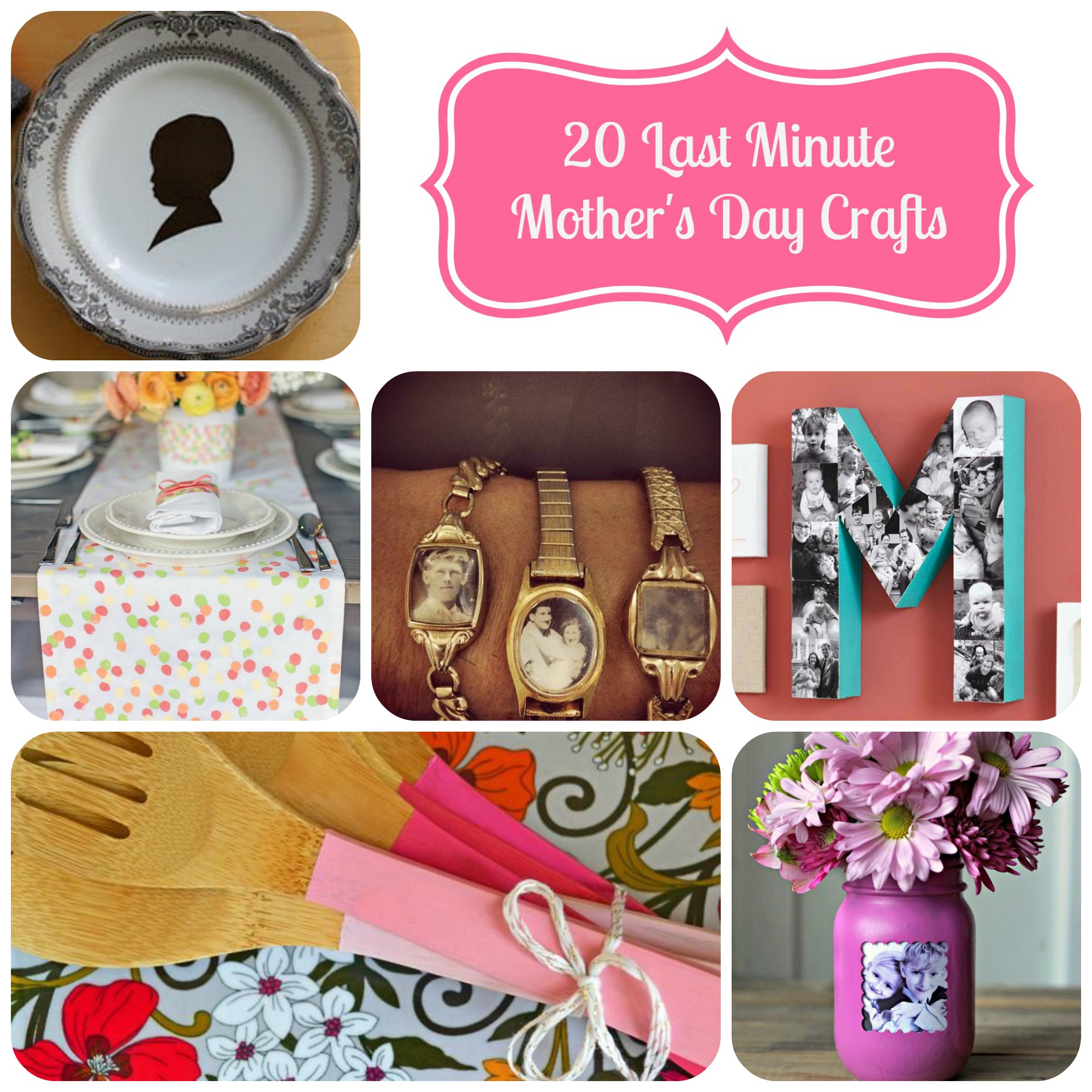 DIY Last Minute Mother's Day Gift Ideas 
