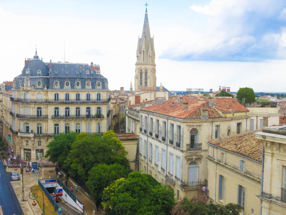 buildings in montpellier france