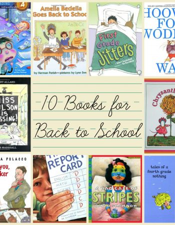 10 books for children for back to school