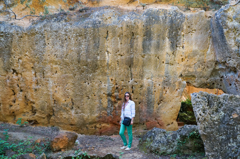 bibemus quarry in aix en provence france