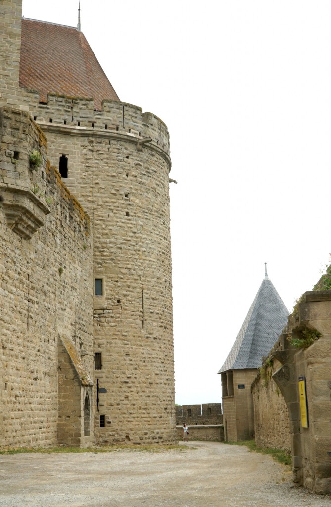side of carcassonne castle